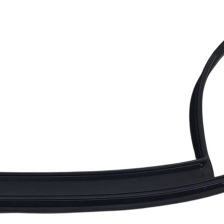 Borracha Caneleta Cromado Porta Tras. Esq. Mercedes C200 16 Preto