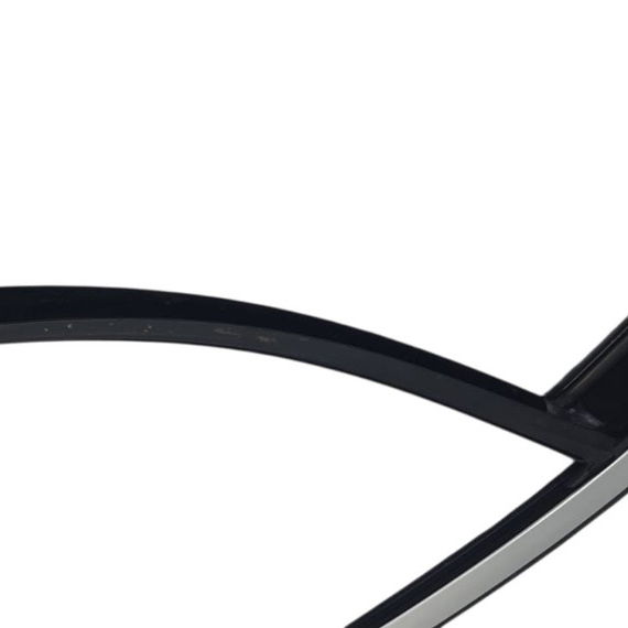 Borracha Caneleta Cromado Porta Tras. Esq. Mercedes C200 16 Preto