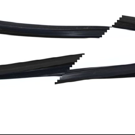 Borracha Caneleta Cromado Porta Tras. Esq. Mercedes C200 16 Preto