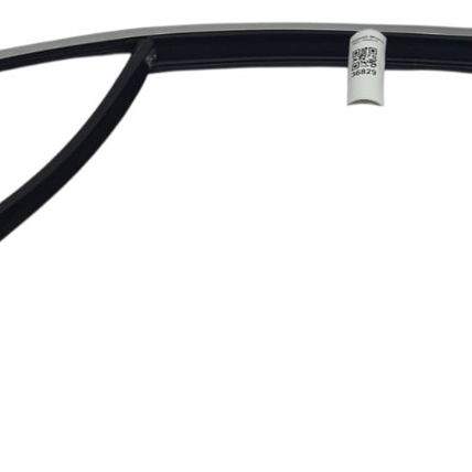 Borracha Caneleta Cromado Porta Tras. Dir. Mercedes C200 16 - Preto