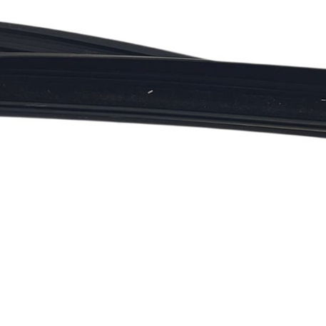 Borracha Caneleta Cromado Porta Tras. Dir. Mercedes C200 16 - Preto