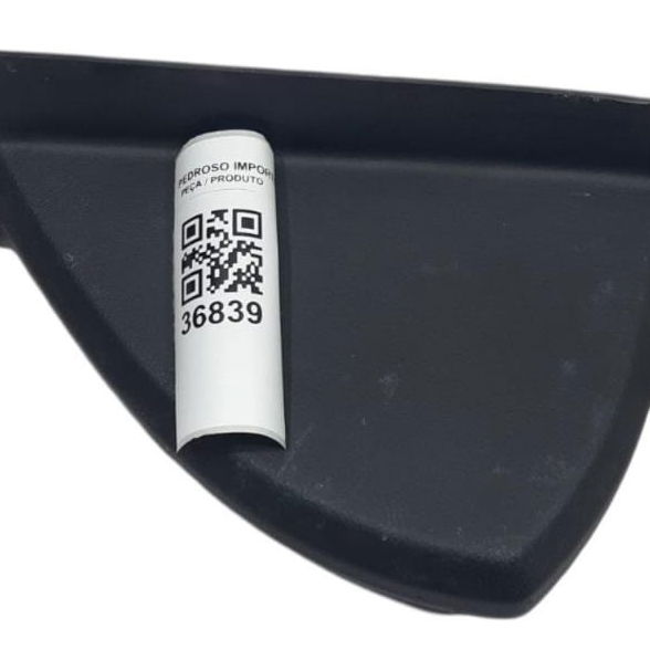 Acabamento Lateral Do Painel Mercedes C200 2016 - Preto - Listras