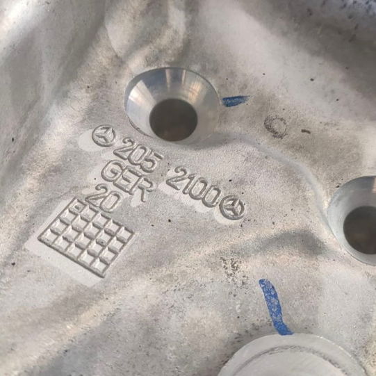 Montante Dianteiro Esquerdo Mercedes C200 2016 Cinza