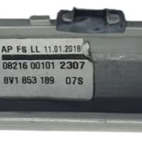 Acabamento Friso Do Painel Lado Esquerdo Audi A3 2018 - Cinza-escuro - Animal Print