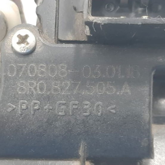 Fechadura Da Tampa Traseira Audi A3 2018