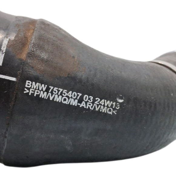 Mangueira Do Intercooler Motor N63 Bmw X5 E70 7575407 Preto