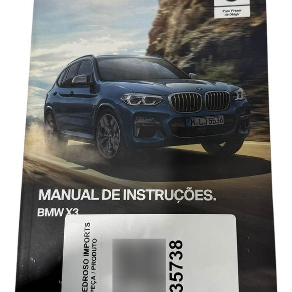 Manual Proprietário Bmw X3 M40 2022