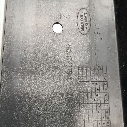 Tampa Inf Parachoque Diant Land R Defender 2.0 2020/detalhe Prateado