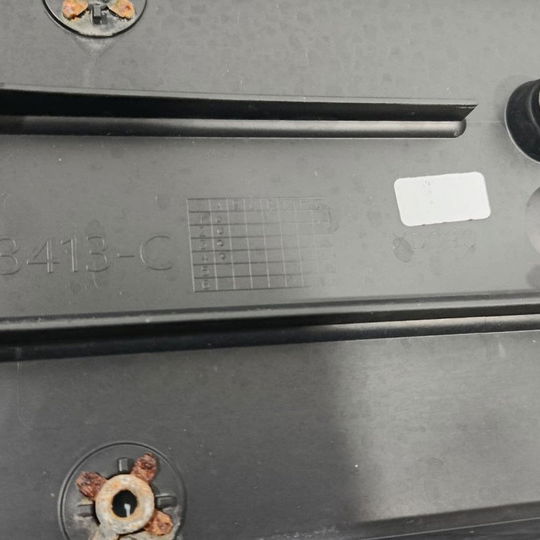 Suporte Placa Diant Land Rover Defender 2.0 2020 Preto