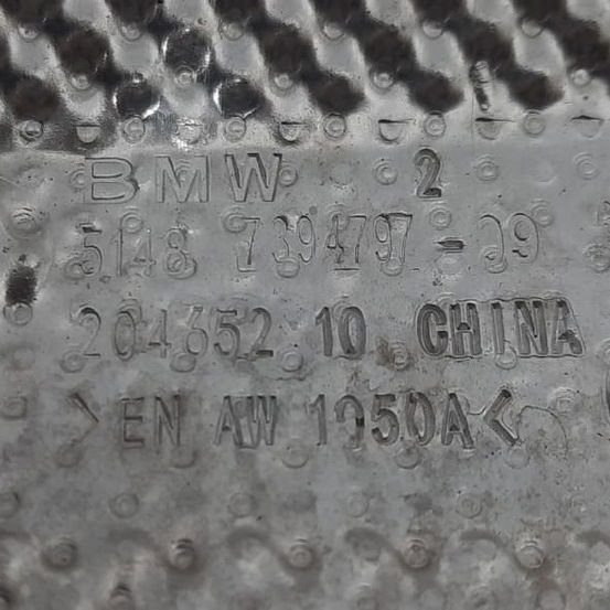 Defletor Protetor De Calor Bmw X3 M40i 2022