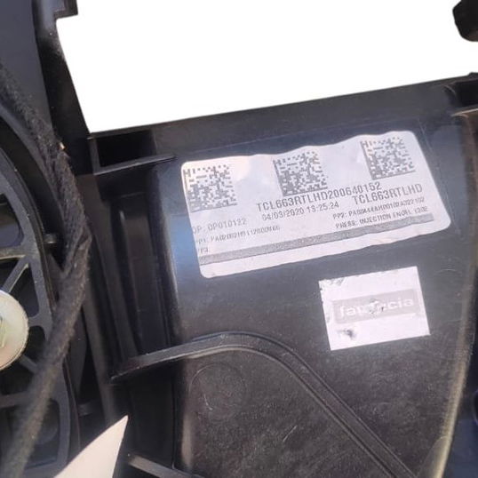 Capa Painel Tabelier Range Rover Lr Defender 2020 (detalhe) Preto