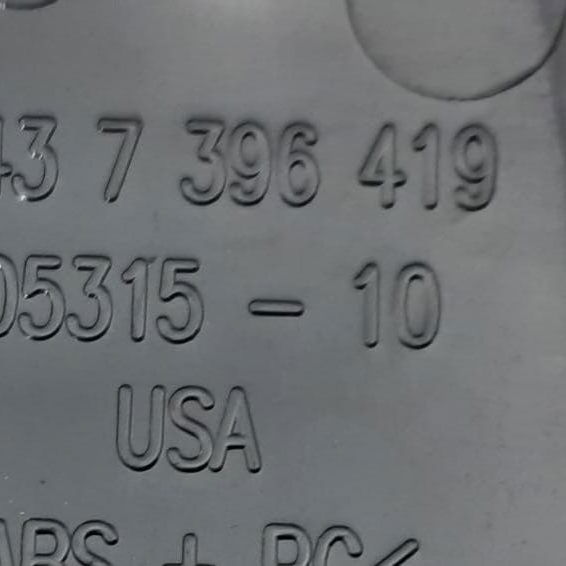 Moldura Coluna Esquerda Bmw X3 M40i 2022 - Preto - Animal Print