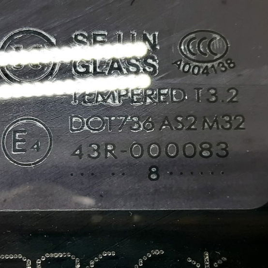 Vidro Fixo Lateral Traseira Dir Gm Chevrolet Captiva 2010