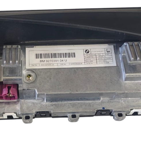 Tela Display Multimídia Bmw 116 G20 Série 1 2013