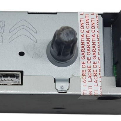 Módulo Rádio De Som Citroen C4 2014 Cinza