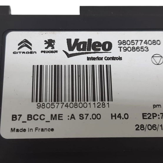 Módulo De Conforto Citroen C4 Lounge C4 2014