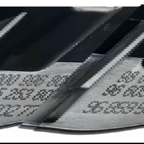 Maçaneta Interna Traseira Direita Peugeot 308 2015 Preto Traseira