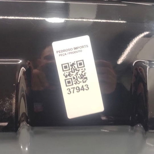 Aplique Traseiro Parachoque Range Rover Sport Hse 2020 Preto