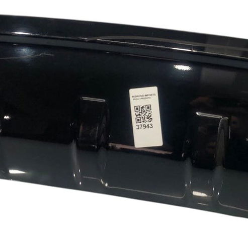 Aplique Traseiro Parachoque Range Rover Sport Hse 2020 Preto