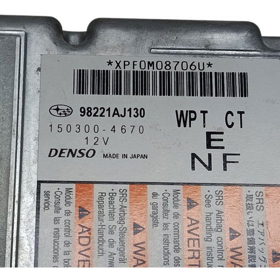 Módulo Sensor De Colisão Carroceria Subaru Outback 2012