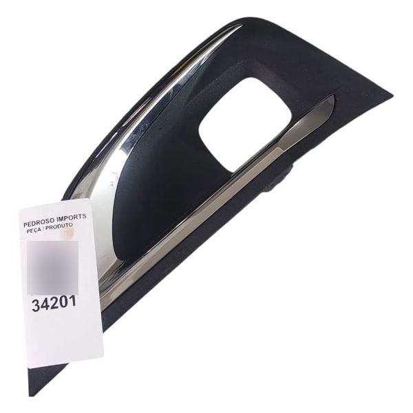 Acabamento Parachoque Dianteiro Farol Milha Peugeot 3008 Preto