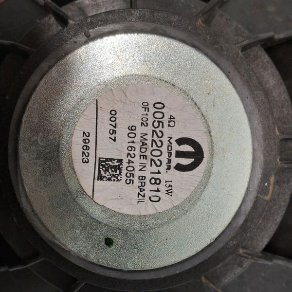 Alto Falante Porta Jeep Renegade T270 2023 Preto