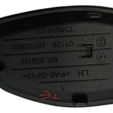 Par Acabamento Moldura Traseira Esq Jeep Renegade T270 2023 Preto