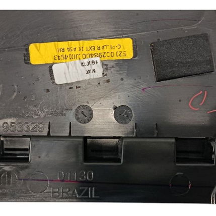 Moldura Acabamento Porta Tras. Dir. Jeep Renegade T270 2023 Preto