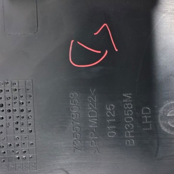 Acabamento Painel Lado Direito Painel Jeep Renegadet270 2023 1 Preto