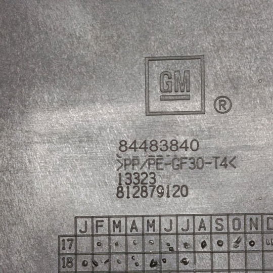 Capa Caixa Da Bateria Gm Equinox 2018 Preto