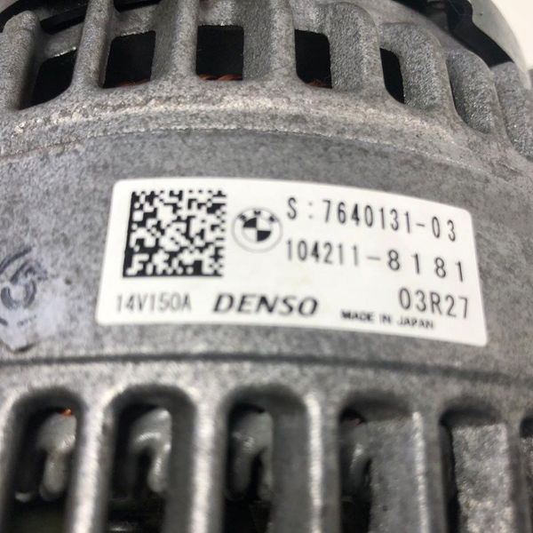 Alternador Motor Mini Cooper S 2.0 F56 2015 7640131. Denso