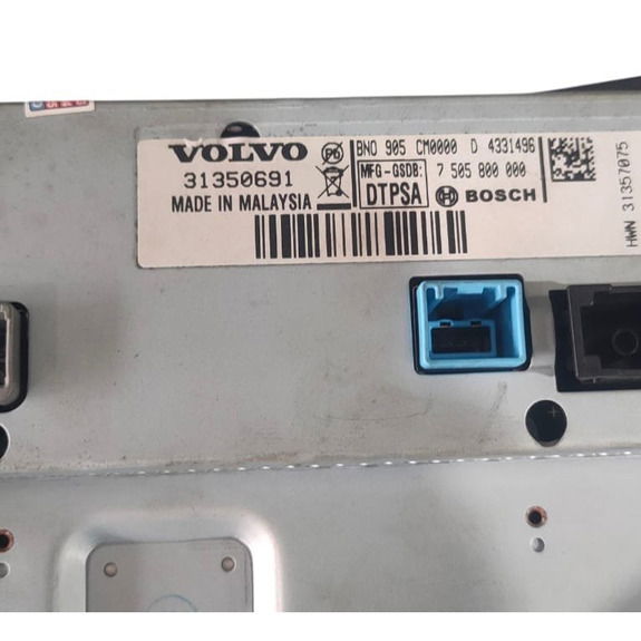 Tela Central Display Multimídia Volvo Xc60 2012