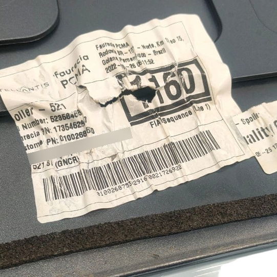 Aerofólio Tampa Traseira Porta Malas Jeep Renegade T270 2023