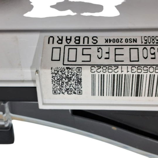 Painel De Instrumentos Subaru Impreza 2009 Manual Preto