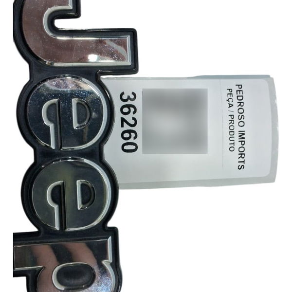 Emblema Traseiro Original Jeep Renegade T270 2023 Prateado