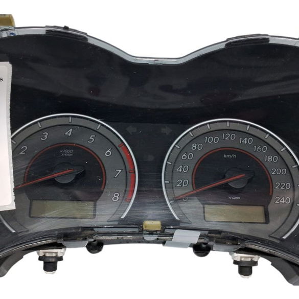 Painel Instrumento Corolla 2009 A 2013 Preto