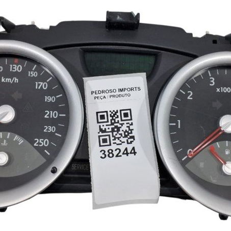 Painel Instrumentos Megane 2007 A 2012 Preto