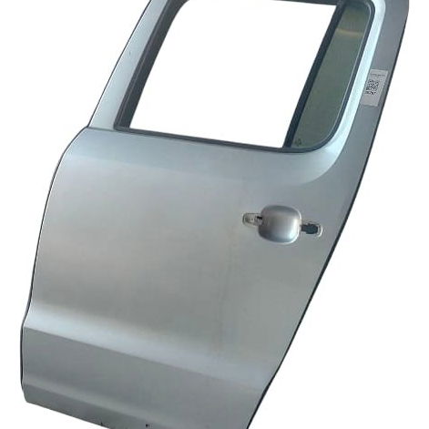 Porta Traseira Esquerda Vw Amarok 2015 Traseira Esquerda Prateado