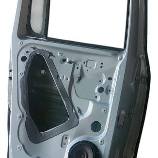 Porta Traseira Esquerda Vw Amarok 2015 Traseira Esquerda Prateado