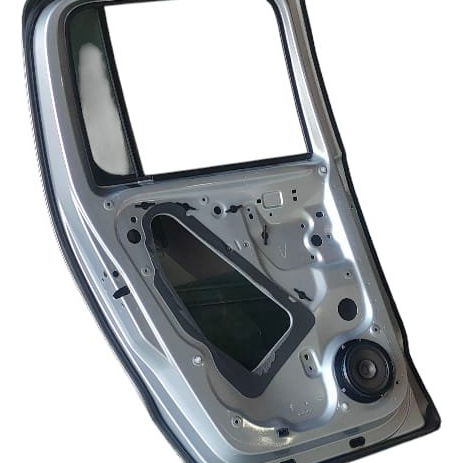 Porta Traseira Esquerda Vw Amarok 2015 Traseira Esquerda Prateado