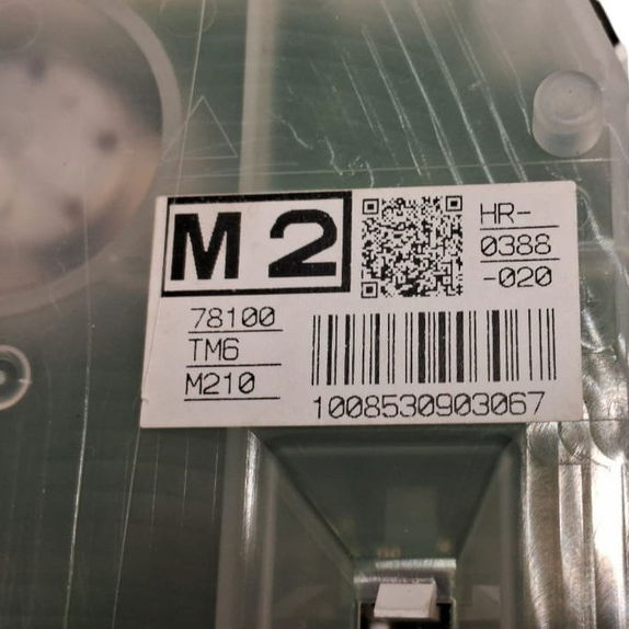 Painel Instrumento Honda City 2009 A 2012 - Preto