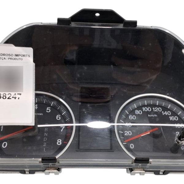 Painel Instrumento Honda Crv 2007 - Preto