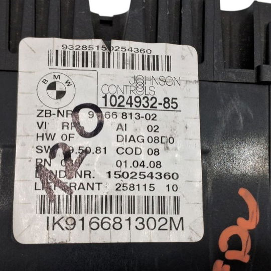 Painel Instrumento Bmw Série 1 E87 - Preto