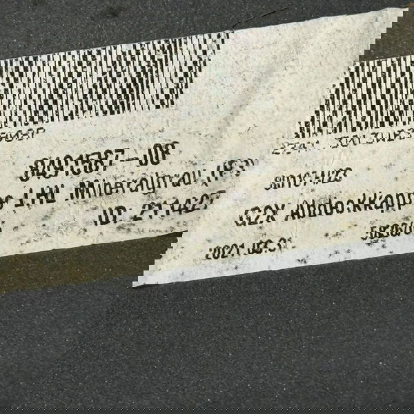 Capa Do Retrovisor Esquerdo Bmw 320 G20 2022 Cinza-escuro