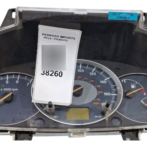 Painel Instrumento Mahindra Scorpio 2.6 Td 2009 - Preto