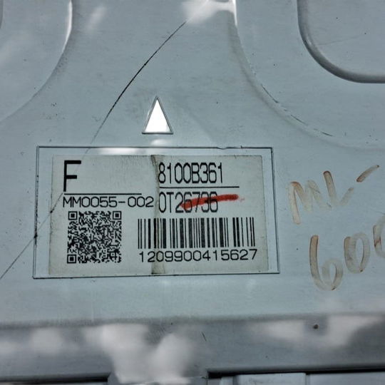 Painel Instrumento Mitsubishi Asx 2011 - Preto