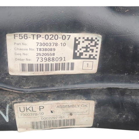 Reservatório Tanque Combustível Mini Cooper 2012