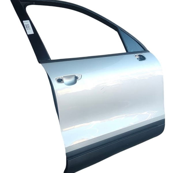 Porta Dianteira Esquerda Vw Touareg 2011 Esquerda Prateado Dianteira