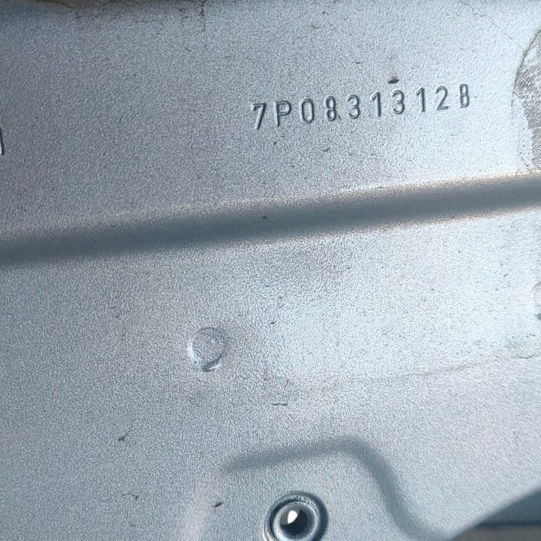 Porta Dianteira Esquerda Vw Touareg 2011 Esquerda Prateado Dianteira