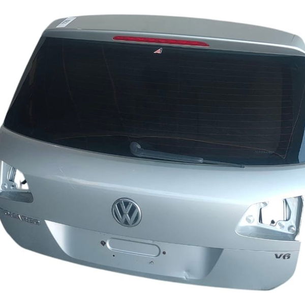 Tampa Traseira Porta Malas Vw Touareg 2011(detalhe) Prateado